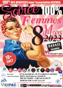 affiche soirée badass