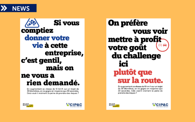 CIPAC s'engage dans la sécurité routière de ses collaborateurs