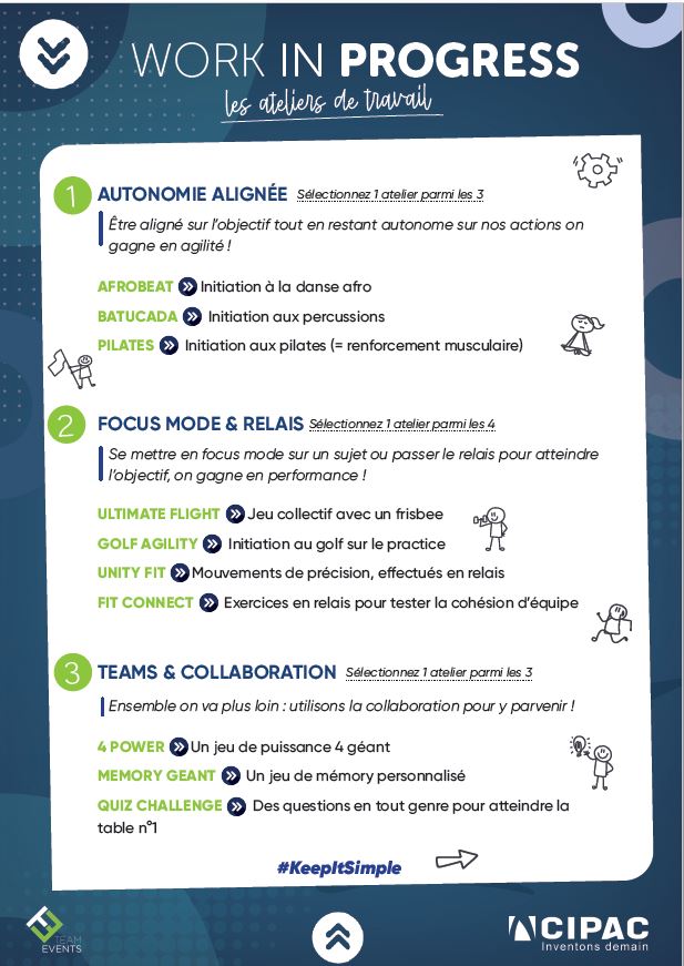 Séminaire Collabs : Atelier récréatif